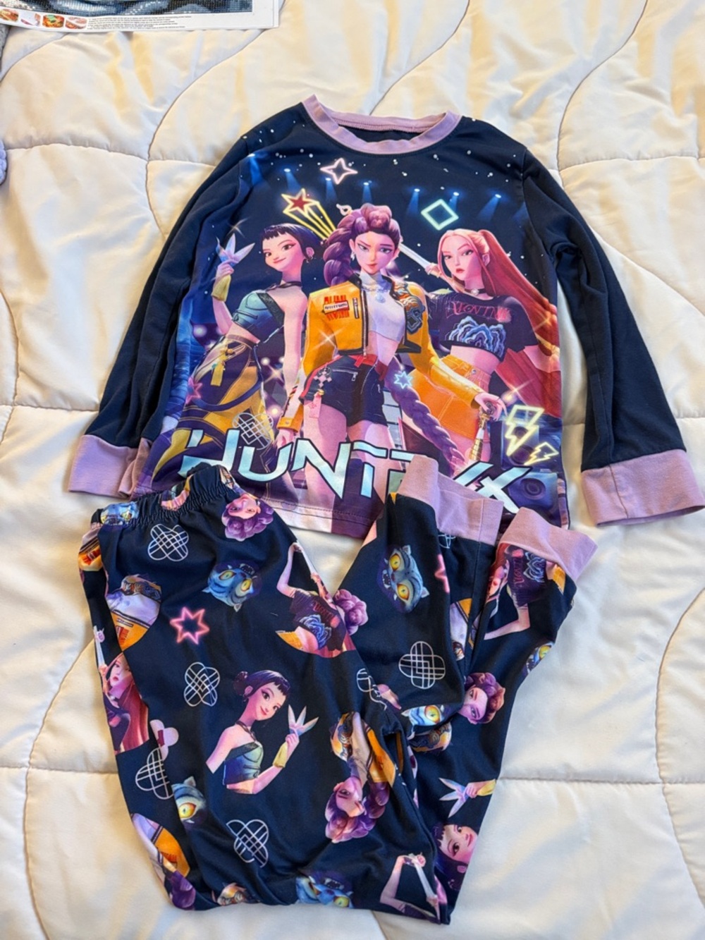 Girls Demon Hunters Character Pajama Set